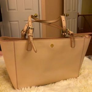 Tory Burch light pink tote